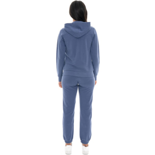 Chándal mujer Leone 1947 Apparel Never Without cremallera capucha invierno