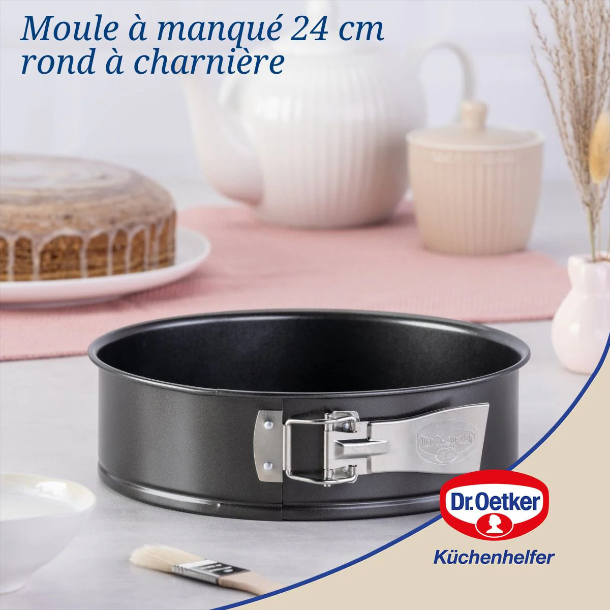 Moule à manqué à charnière 24 cm Dr.Oetker Tradition