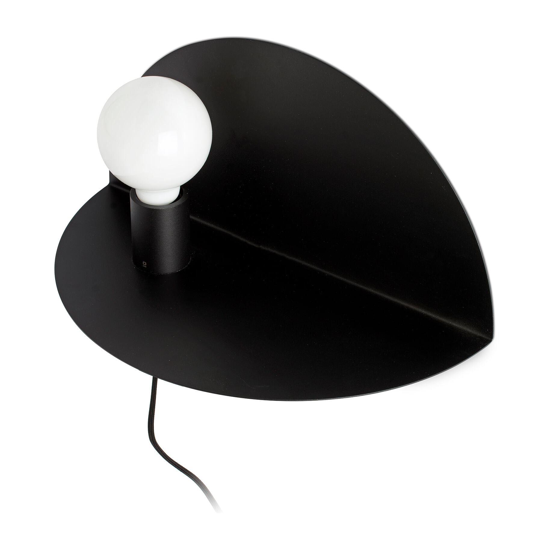 NIT Lampe applique gauche noire