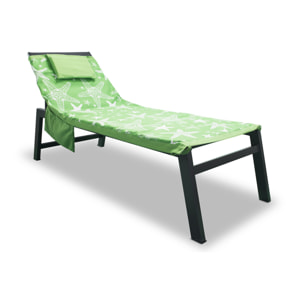 Telo Mare Lettino In Microfibra Disegno Miami