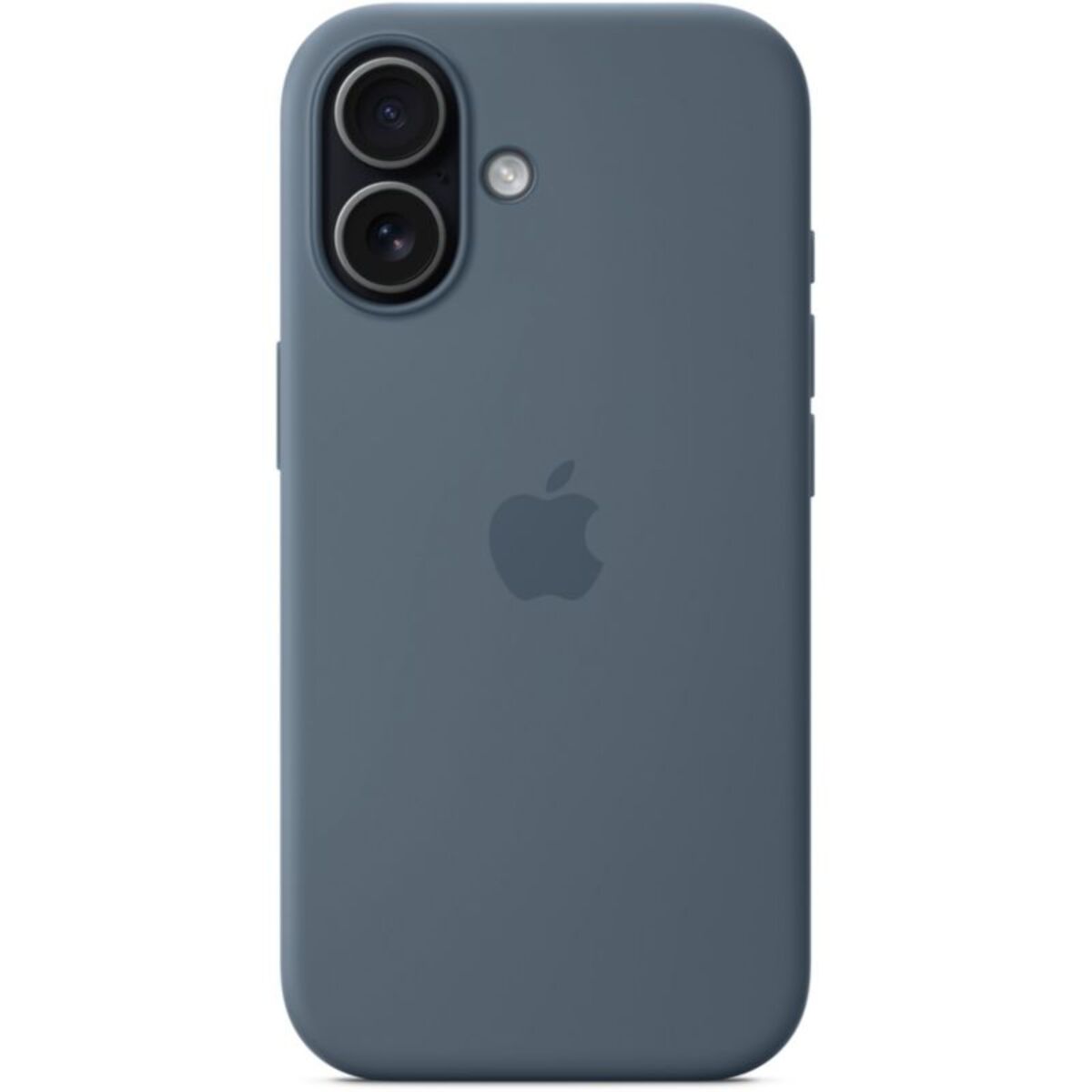 Coque APPLE iPhone 17 MagSafe siicone Bleu maritime