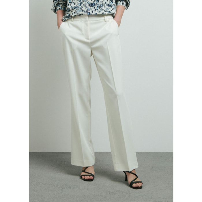 PANTALONE BIANCO CONBIPEL