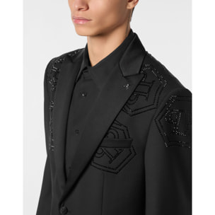 PHILIPP PLEIN Blazer de un botón Slim Fit MONOGRAM
