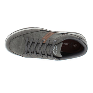 Armata di Mare Scarpe Uomo Sneakers Basse Stringate con Soletta Rimovibile in Memory Foam AMU W24M618 Grey