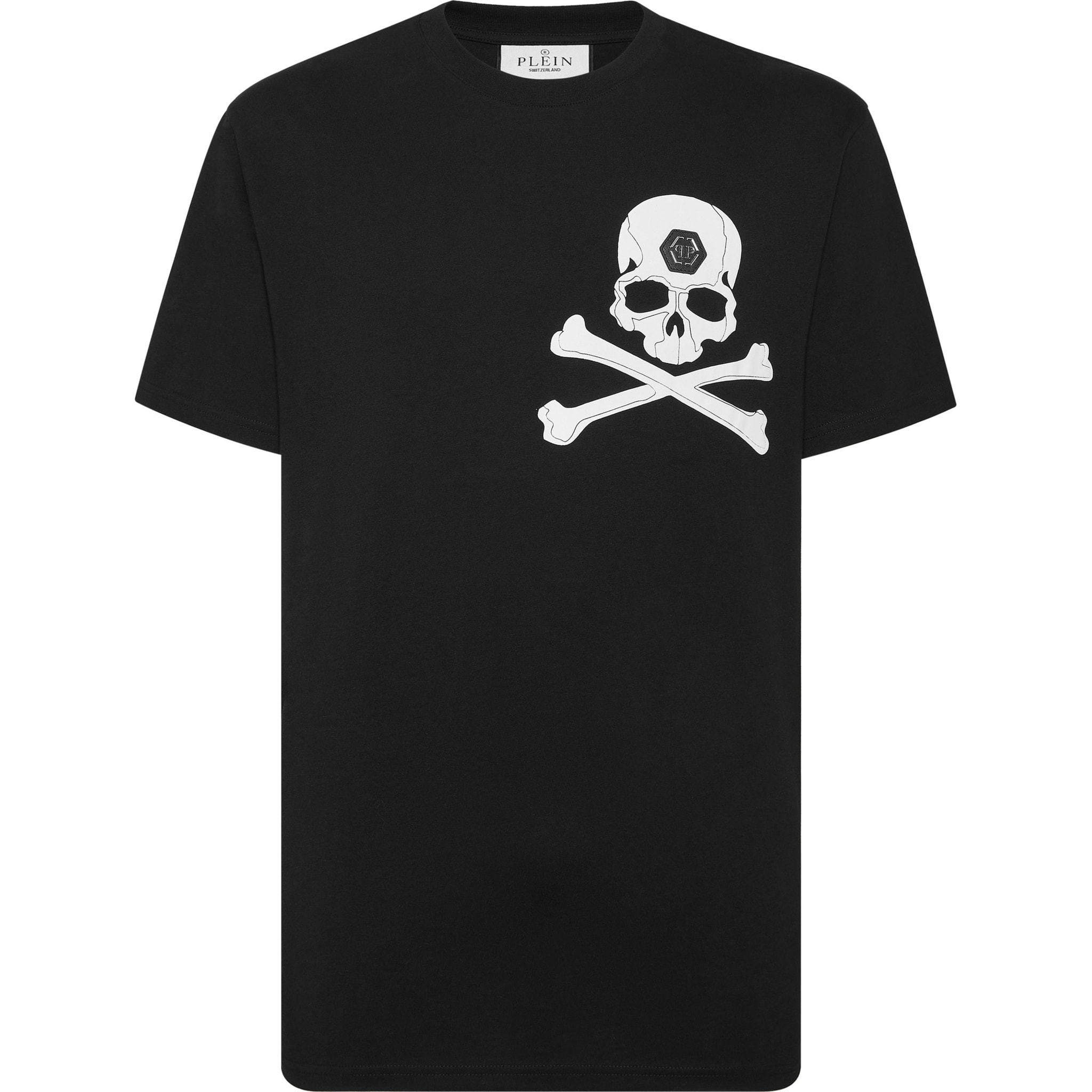 PHILIPP PLEIN T-Shirt Round Neck SKULL&BONES