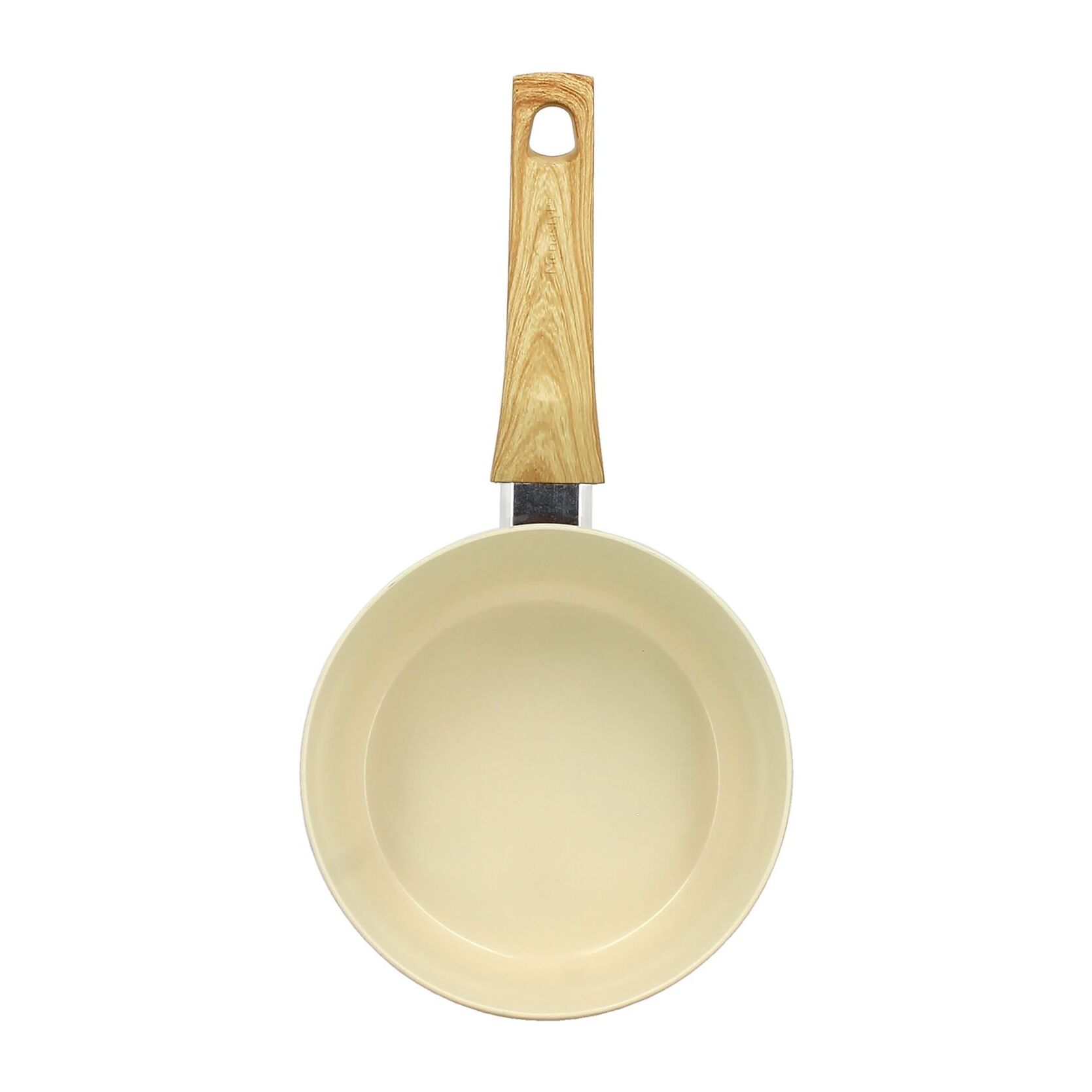 Casserole 18cm avec revêtement céramique crème - tous feux COLORAMA