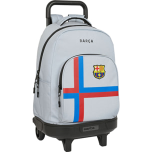 Mochila gde. c/ruedas compact ext.simple f.c.barcelona 3ª equip. 22/23