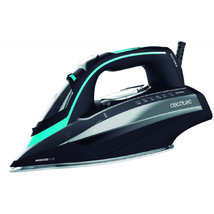 Plancha Ropa Vapor 3D ForceAnodized 750 Smart. 3100W, Golpe de Vapor 200 g/min,