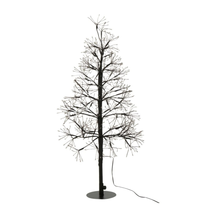 J-Line décoration Arbre Multicolore - acier - noir - small - LED