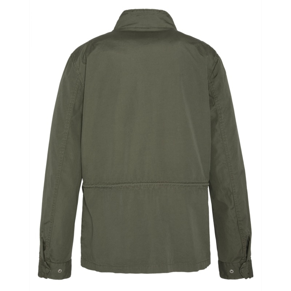 M-1941X ARMY M-65 ZIPPERED JACKET WITH  EMBROIDERYROIDERED CHEST WOVEN TAPE 100% COTTON Cachi