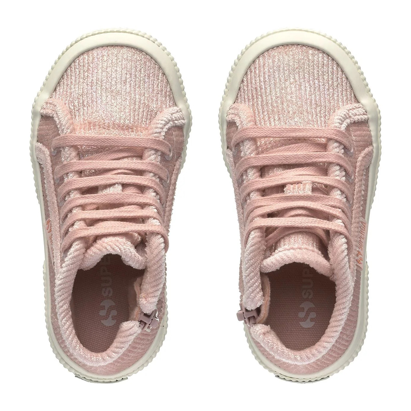 Le Superga Superga Bambina Rosa 2709 KIDS VELVET CORDUROY IRIDESCENT