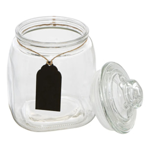 Bonbonnière Bonby ronde 1,2L transparent