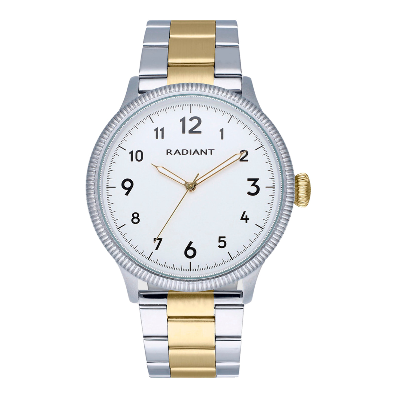 Reloj Radiant RA627204 Hombre Analogico Cuarzo con Correa de Acero inoxidable