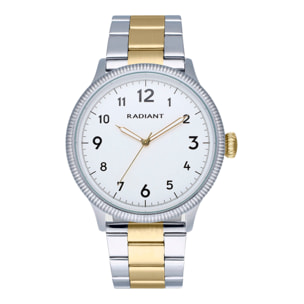 Reloj Radiant RA627204 Hombre Analogico Cuarzo con Correa de Acero inoxidable
