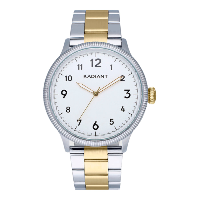 Reloj Radiant RA627204 Hombre Analogico Cuarzo con Correa de Acero inoxidable