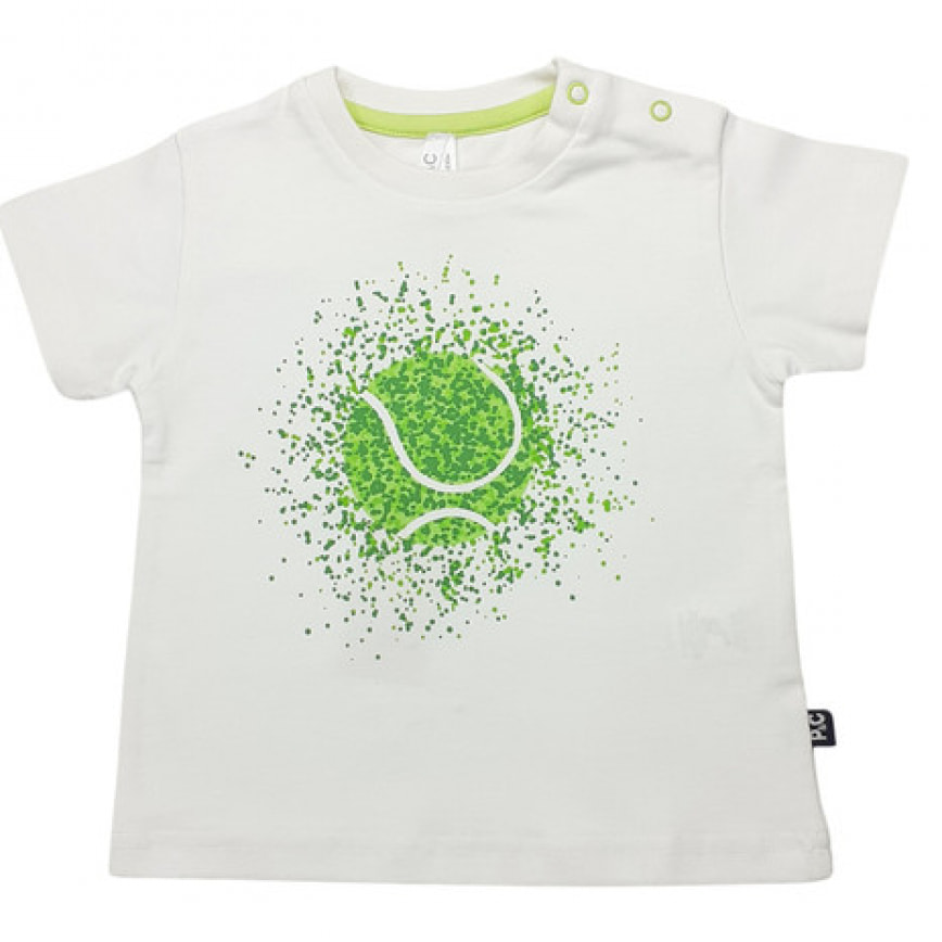 TSHIRT JERSEY BIANCO TENNIS