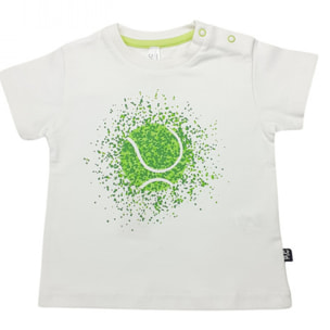 TSHIRT JERSEY BIANCO TENNIS