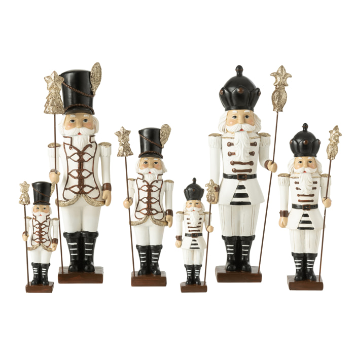 J-Line figurine Casse-Noisette - polyrésine - mix - large - 2 pièces