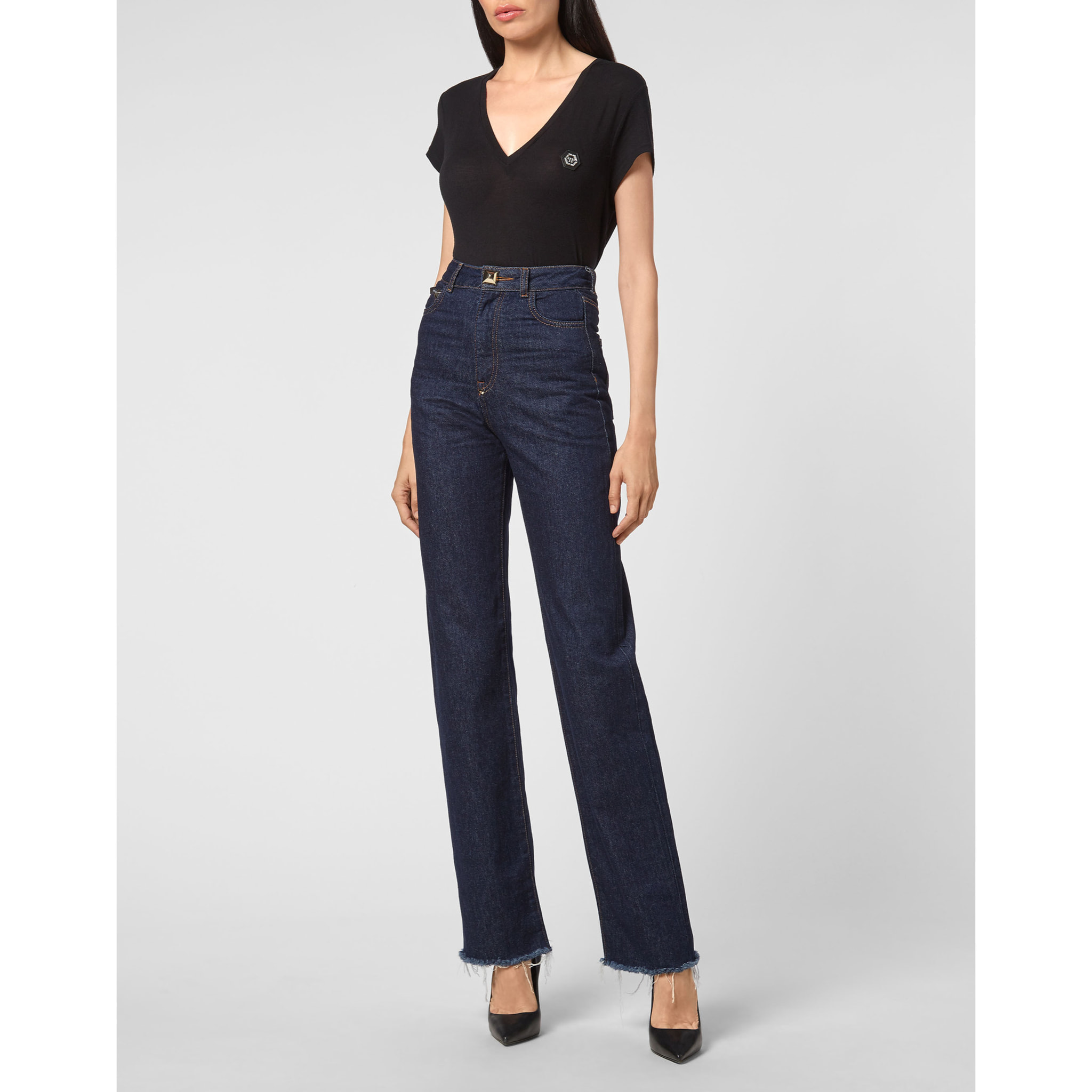 PHILIPP PLEIN Wide-leg jeans