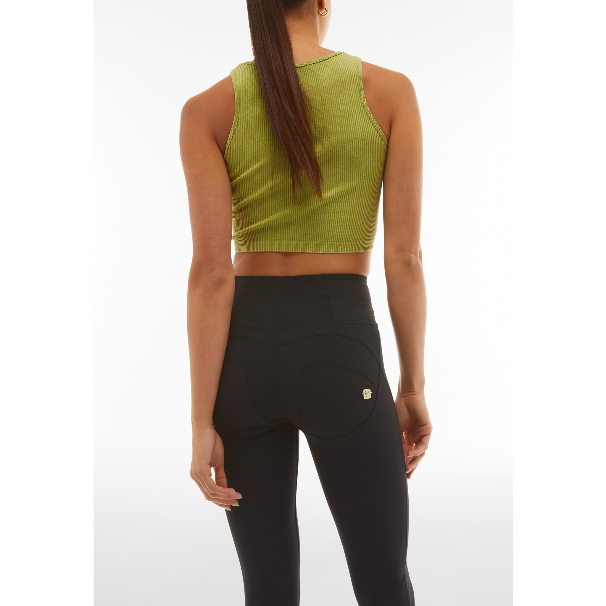 Pantaloni push up WR.UP® skinny vita alta tessuto bioattivo