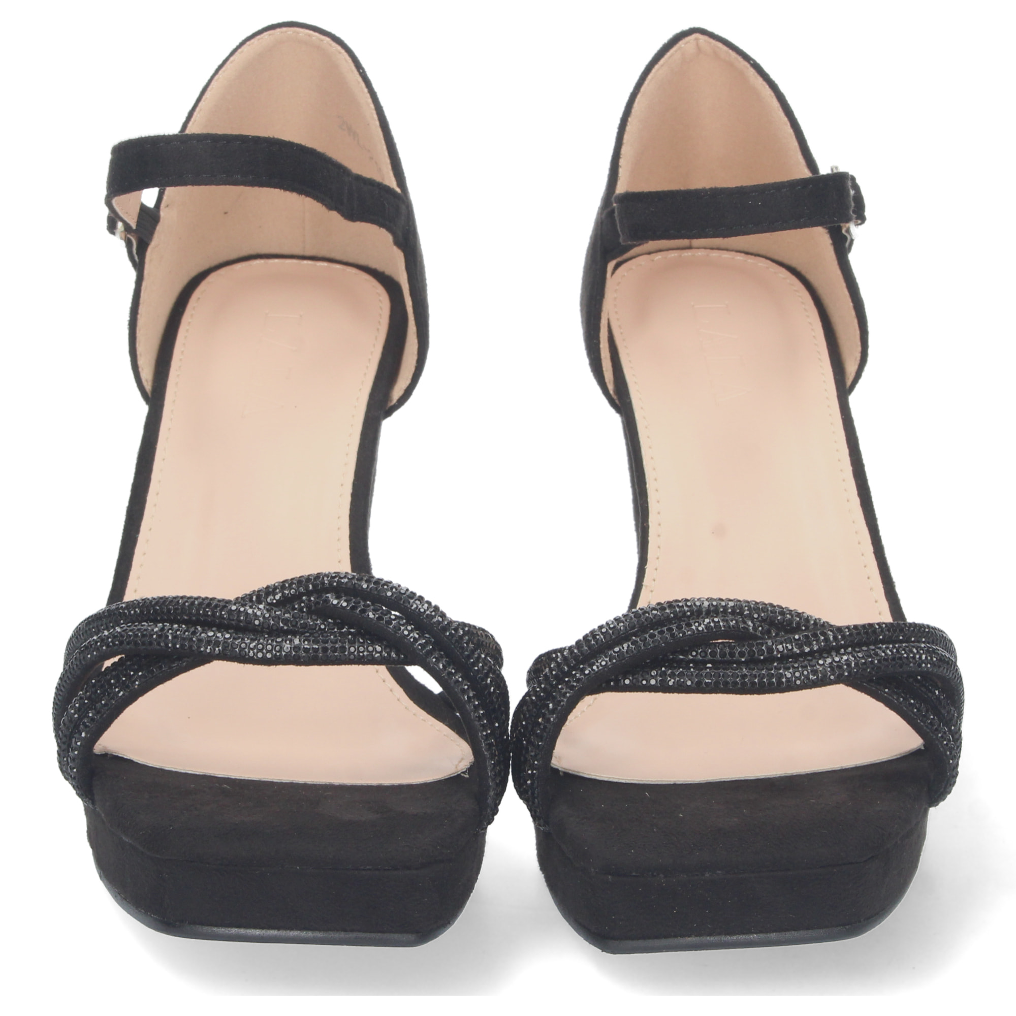 Sandalia de Tacon con Hebilla