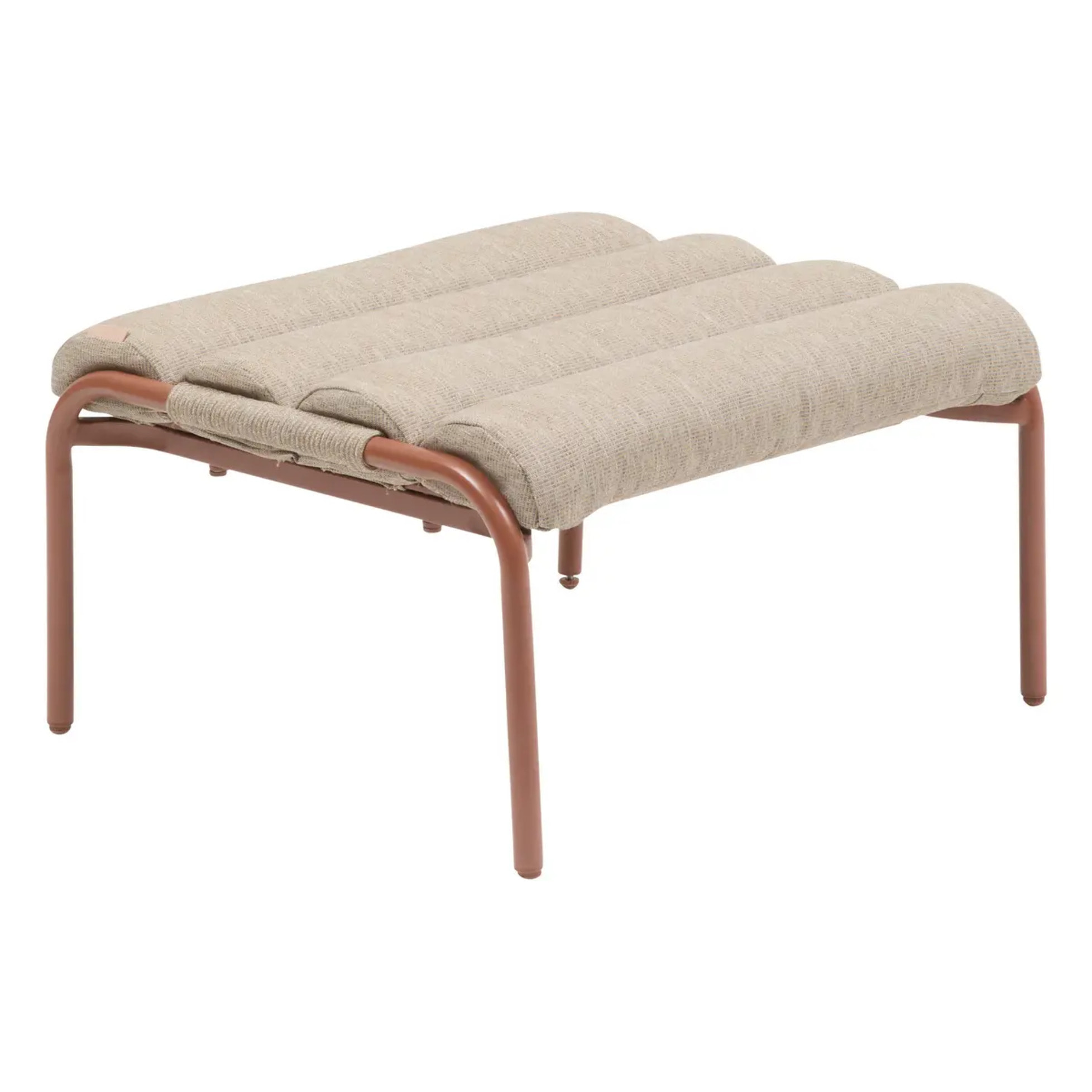 Fauteuil relax de jardin Solani acajou