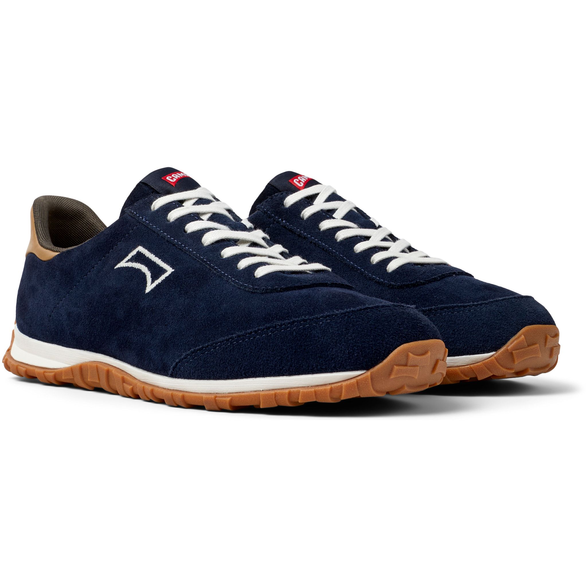 Zapatillas - CAMPER Drift Walk - Azul - Cuero de gamuza