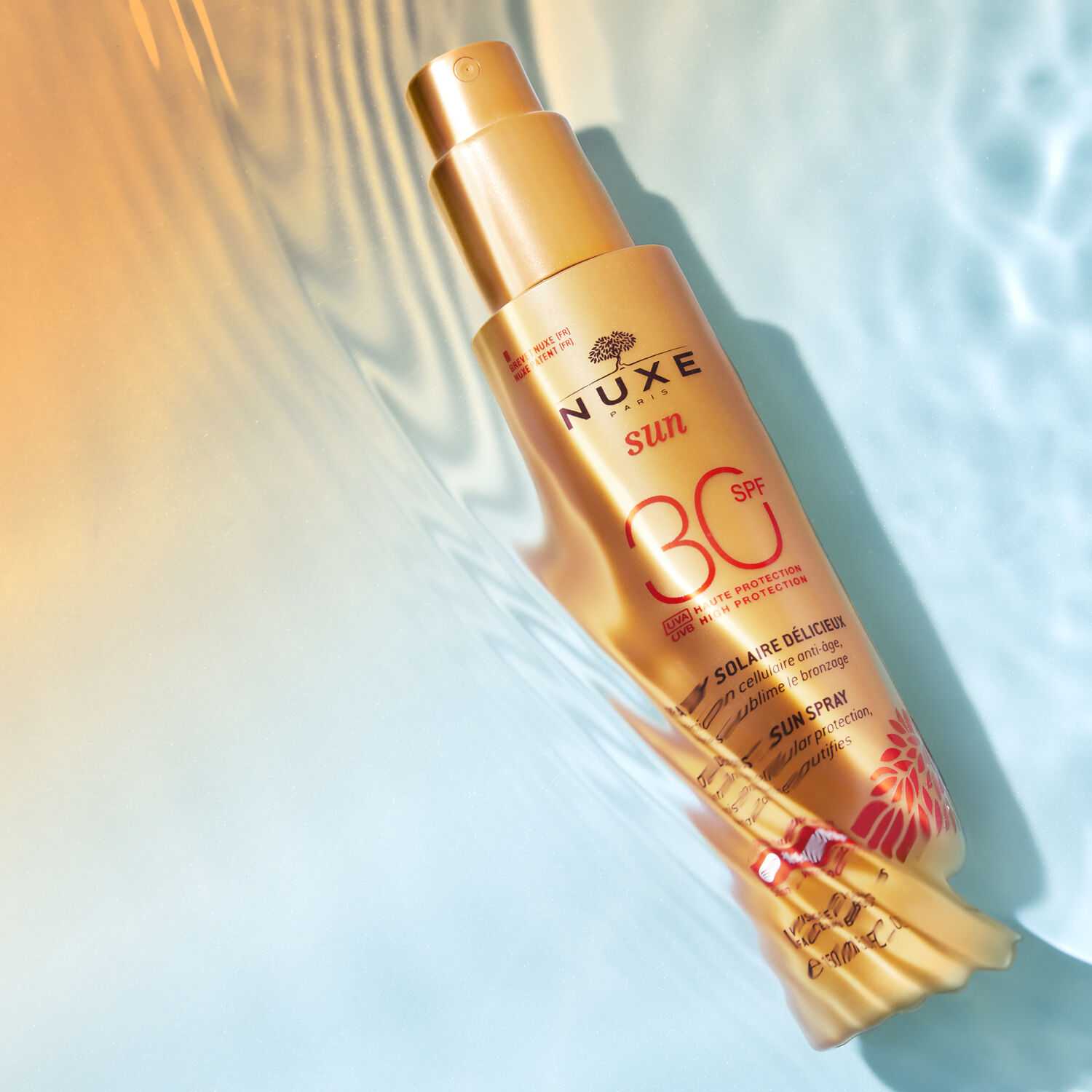 Nuxe Sun  - Spray Solaire Fondant Haute Protection SPF30 -  Visage et Corps - Tous types de peaux - 150ml