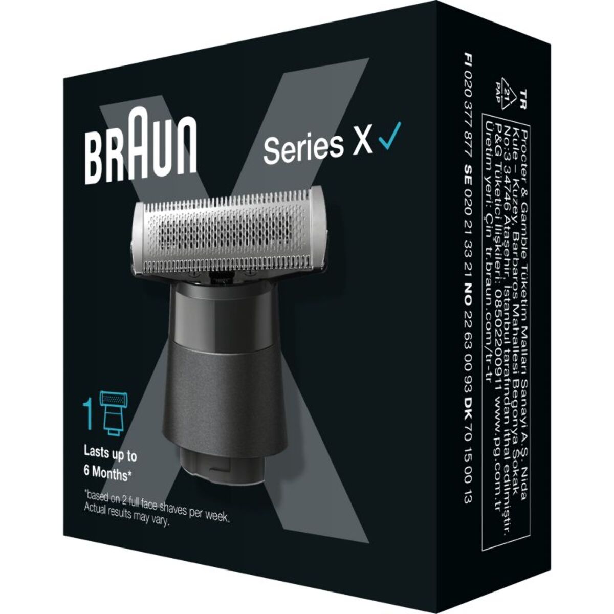 Lame de rasoir BRAUN SERIES X LAME XT20