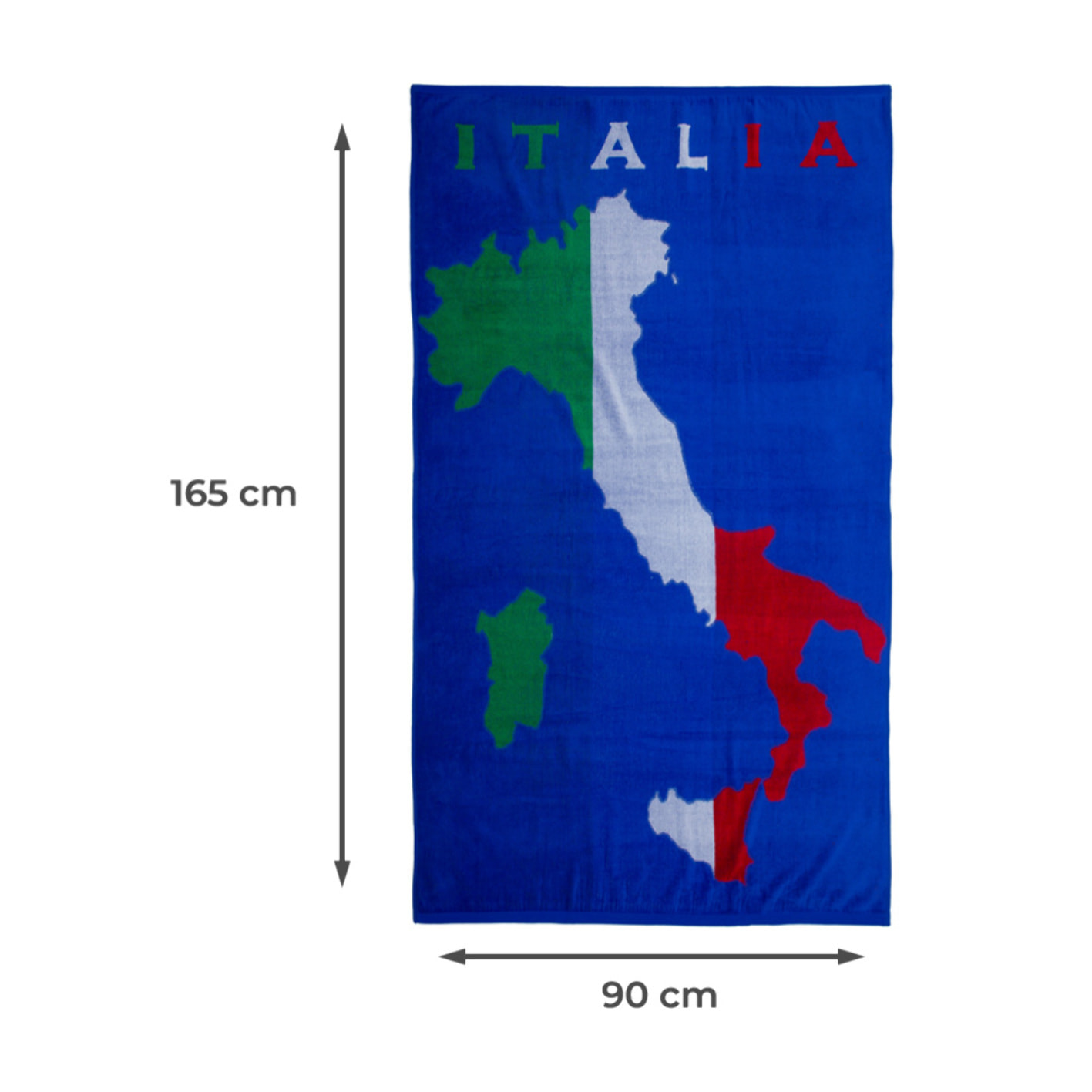 Telo Mare Spugna Jacquard Spiaggia Disegno Zante