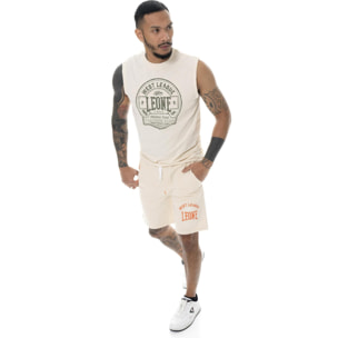 Pantaloncini da uomo in cotone Leone Military 1947