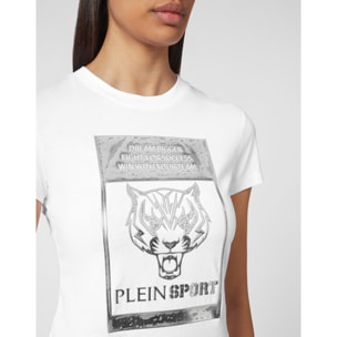 PLEIN SPORT Camiseta Cuello Redondo TIGER