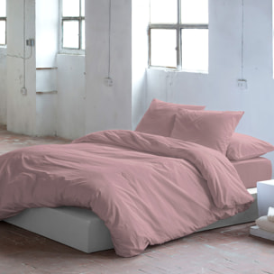 Housse de couette PURE en coton percale - mauve - vendue seule
