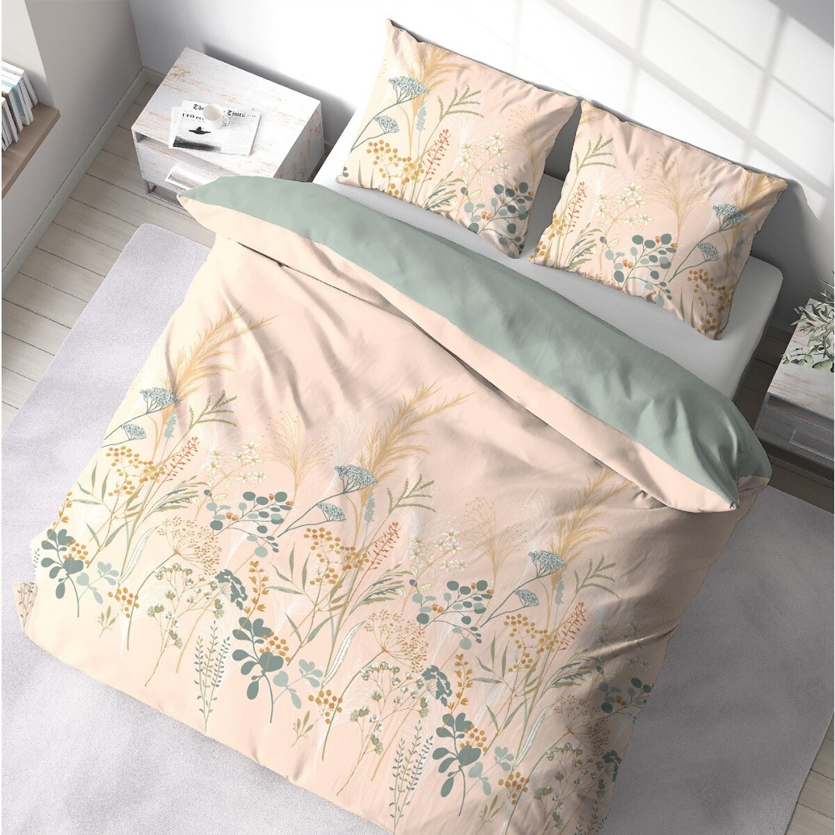 Parure De Couette 3pcs Better Coton Bci Helia