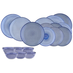 Service Les essentiels - 18 pièces - Dark blue