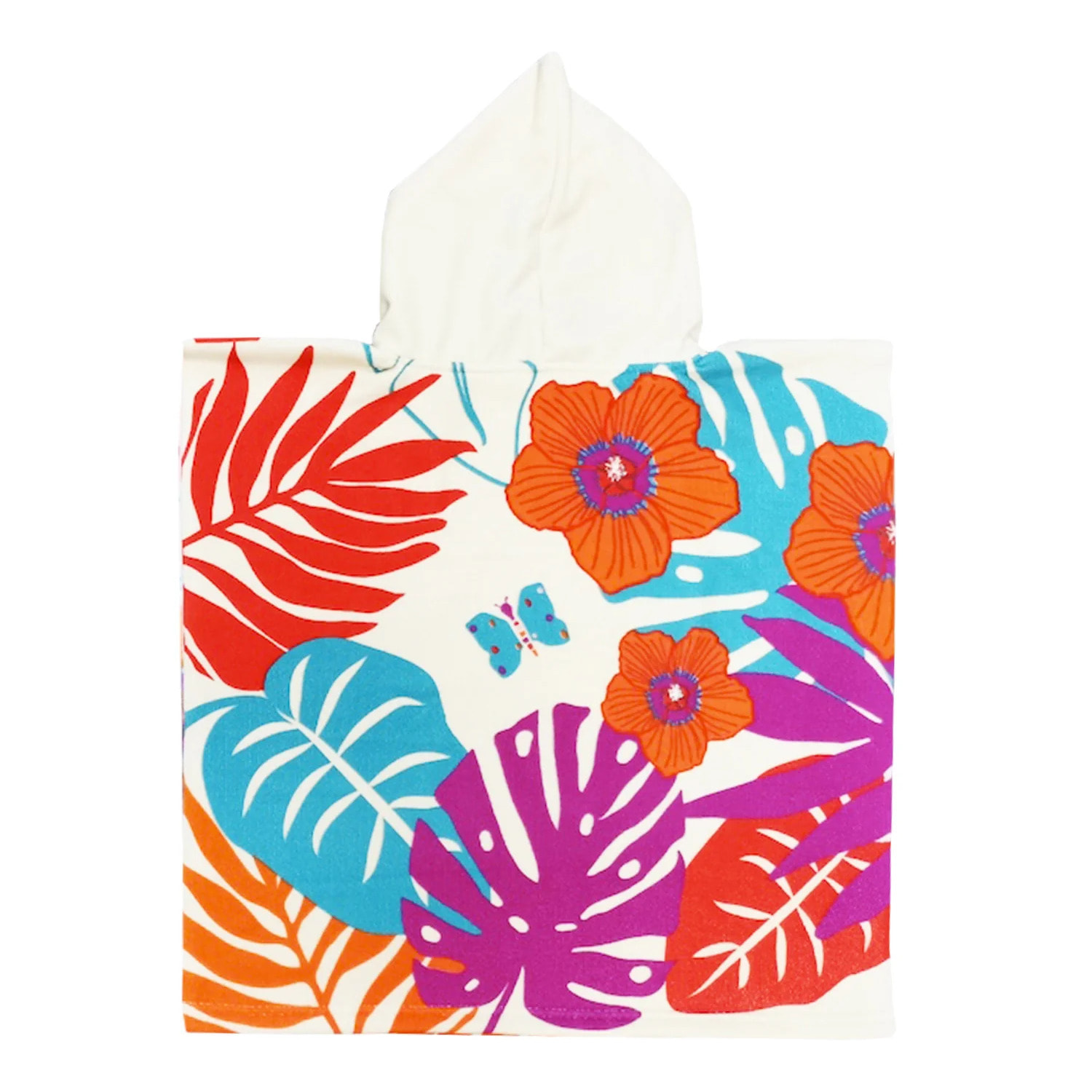 Poncho de bain microfibre enfant - Lindy - 60x60cm - 220g/m²