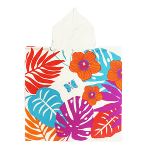 Poncho de bain microfibre enfant - Lindy - 60x60cm - 220g/m²