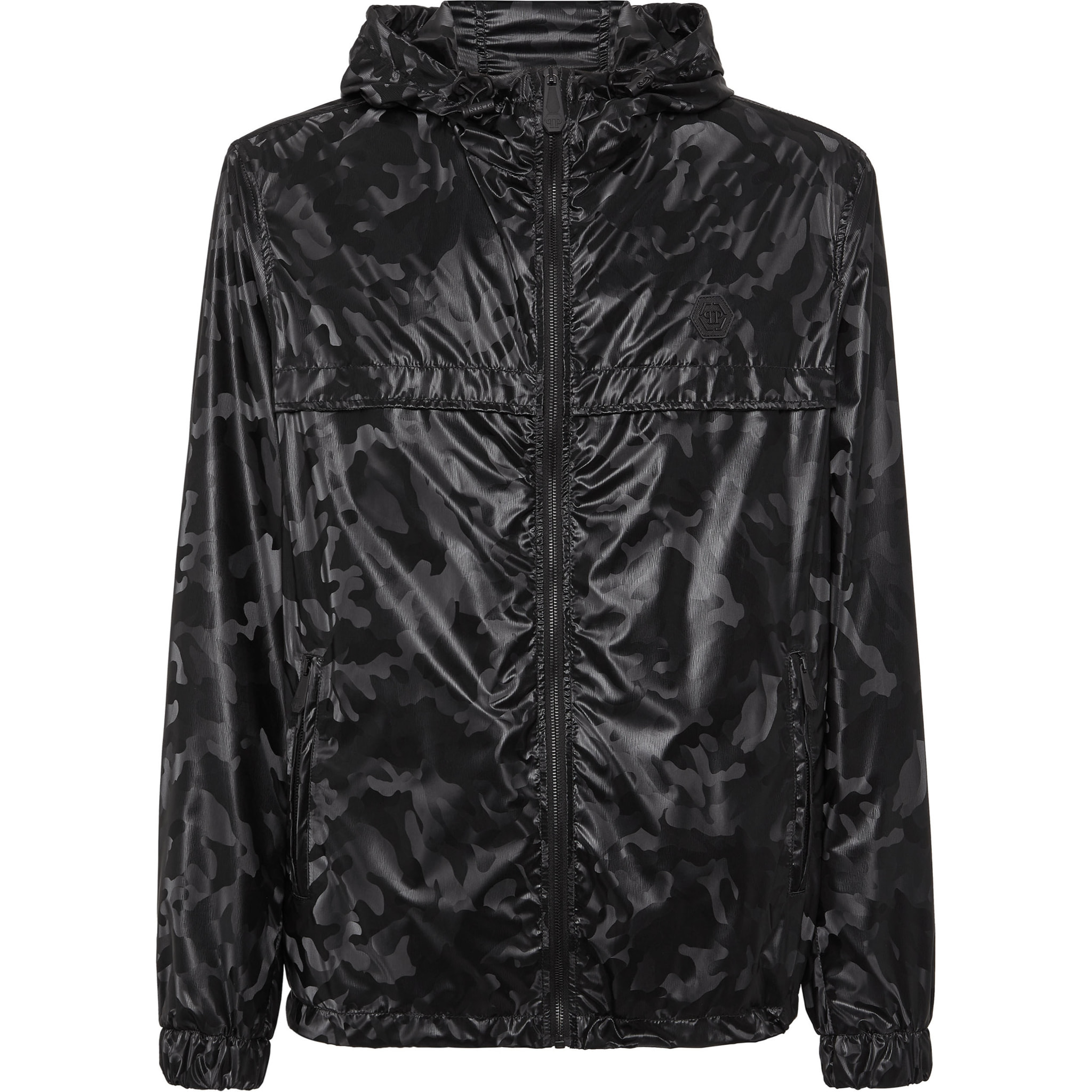 PHILIPP PLEIN Windbreaker CAMOUFLAGE