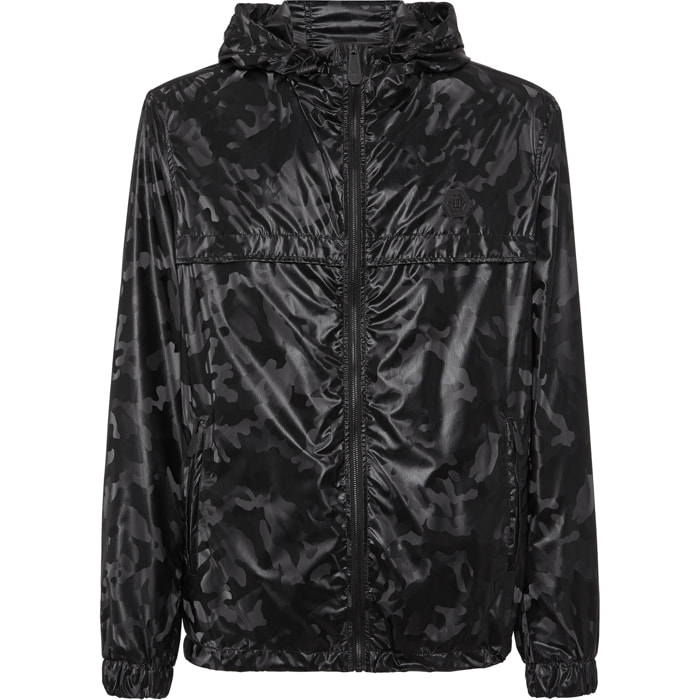 PHILIPP PLEIN Windbreaker CAMOUFLAGE