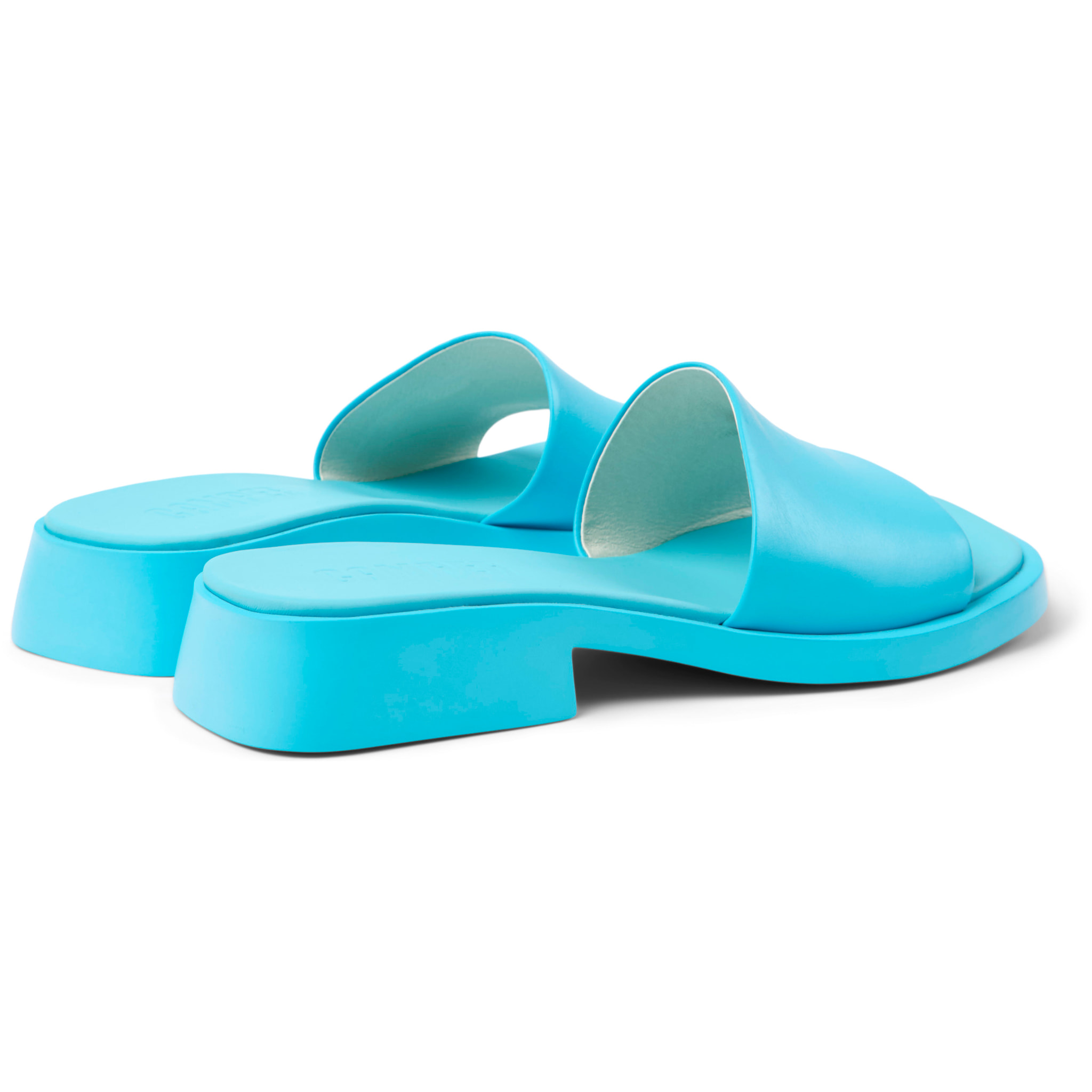 Sandalias - CAMPER Dana - Turquesa - Cuero liso