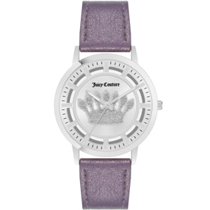 Reloj Juicy Couture JC1345SVLV Mujer Analogico Cuarzo con Correa de Polipiel