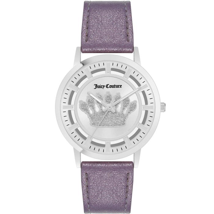 Reloj Juicy Couture JC1345SVLV Mujer Analogico Cuarzo con Correa de Polipiel