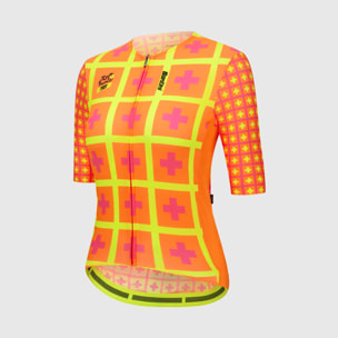 Tour De France Femmes Avec Zwift Grand Départ Suisse Maillot - Orange-fluorescent