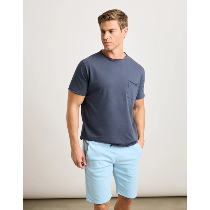 Camiseta Manga Corta Azul Marino - Astre