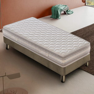 Materasso 80x200 in Memory Foam - 3 Strati - Altezza 22 cm - 7 Zone di Comfort - Sfoderabile