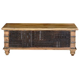 Baúl - madera de mango - 45x116x40cm