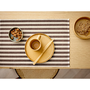 Set de 2 set de table Statement Stripe 33x48cm
