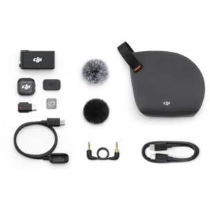 Micro cravate sans fil DJI Mic 3 (1 TX + 1 RX)