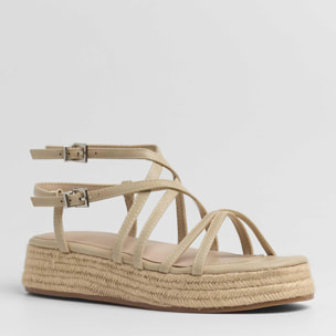 Sandalias de plataforma - Formentor - 4.5 cm