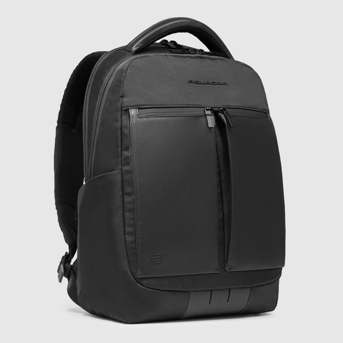 Piquadro Zaino porta pc 14 in tessuto riciclato